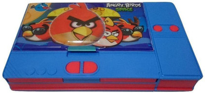

13-HI-13 new pencil box Angry-Bird Art Plastic Pencil Box(Set of 1, Multicolor)