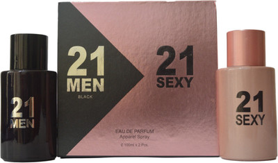 

21 MEN 21 SEXY Combo Eau de Toilette - 100 ml(For Men & Women)