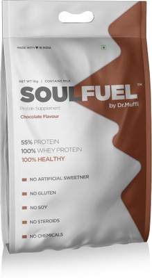 

SoulFuel by Dr Muffi M.01.01 Whey Protein(1 kg, Chocolate)