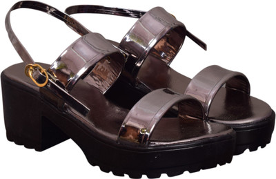 

Preili's Women Silver Heels