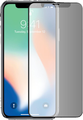 CASE CREATION Edge To Edge Tempered Glass for Apple iPhone 10(Pack of 1)