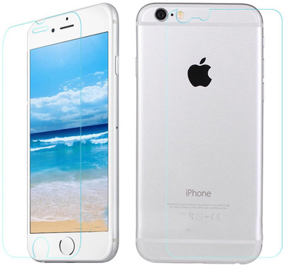 CASE CREATION Front and Back Tempered Glass for Apple iPhone 6(Pack of 2)