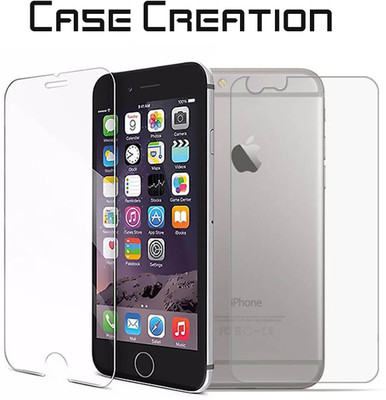 Case Creation Front and Back Tempered Glass for Apple iPhone 6s(Pack of 2)