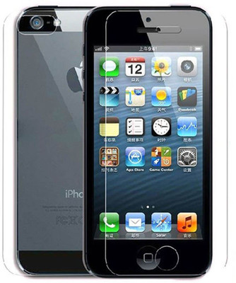 CASE CREATION Front and Back Tempered Glass for Apple iPhone 5 / 5S / SE(Pack of 2)
