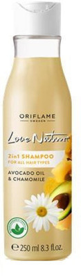 

Oriflame Sweden 2in1 Shampoo for All hair types with Avocado & Chamomile(250 ml)