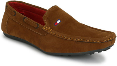 

Red Rose Loafers For Men(Brown