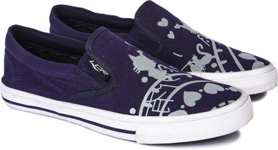 

Lancer Slip On Sneakers For Men(Grey, Navy, Blue