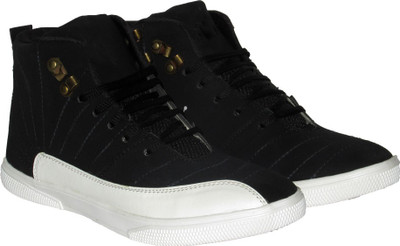 

Johnnie Boy Dual shade high sneakers Sneakers For Men(Black