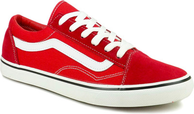 

Ripley LaceUp Series Sneakers For Men(Red, Red;white
