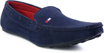 

Red Rose Loafers For Men(Blue