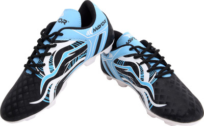

Mayor Fiero Football Shoes For Women(Black, Blue)