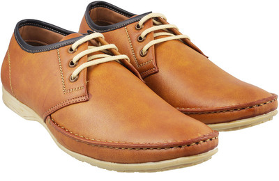 

Walkway Trendy Boat Shoes For Men(Tan, 23;tan