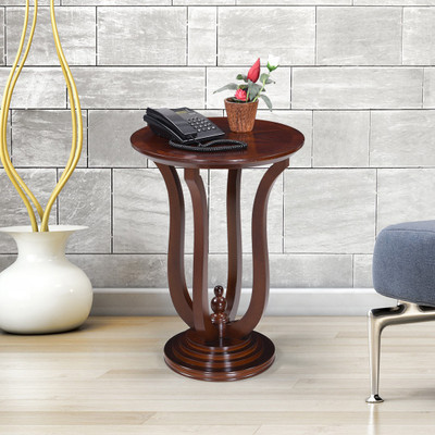 

RoyalOak Stream Engineered Wood Bedside Table(Finish Color - Honey)