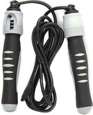 

RIGHTWAY FITNESS r Freestyle Skipping Rope (Multicolor, Pack of 1) Freestyle Skipping Rope (Multicolor, Pack of 1) with counter metter Digital Cordless Skipping Rope(White, Length: 320 cm), Black