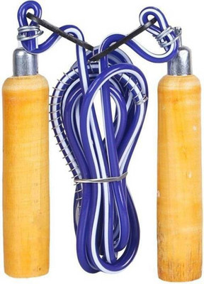 

RIGHTWAY FITNESS Wooden Durable Speed Skipping Rope (Multicolor, Pack of 1) Freestyle Skipping Rope(Yellow, Length: 320 cm)