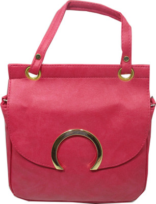 

Rahmanbags Girls Casual Maroon PU Sling Bag
