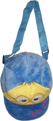 

KIDOZ KINGDOM Boys & Girls Casual Blue Cotton Sling Bag