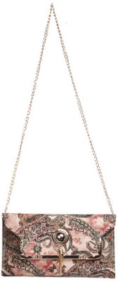 

Aliado Women Evening/Party White Leatherette Sling Bag
