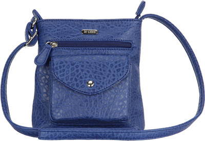 Lavie Women Casual Blue PU Sling Bag
