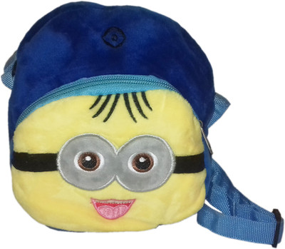 

KIDOZ KINGDOM Boys & Girls Casual Blue Cotton Sling Bag