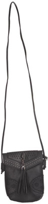 

Aliado Women Casual Black Leatherette Sling Bag