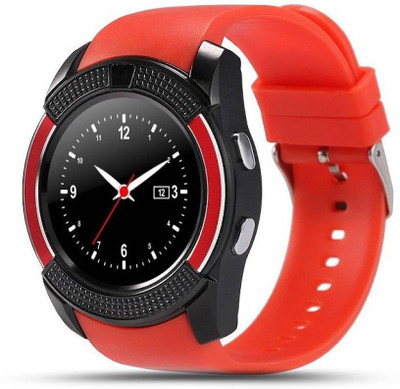 

MOBILE FIT A90 Superfone Pixel compatible smart watch Red Smartwatch(Red Strap Free Size)
