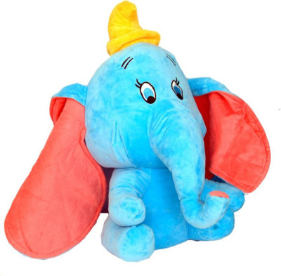 

Aparnas BLUE BABY ELEPHANT STUFFED SOFT PLUSH TOY WITH LARGE EARS 80 cm - 50 cm(White;Black;Red;Blue; Yellow; Multicolor)