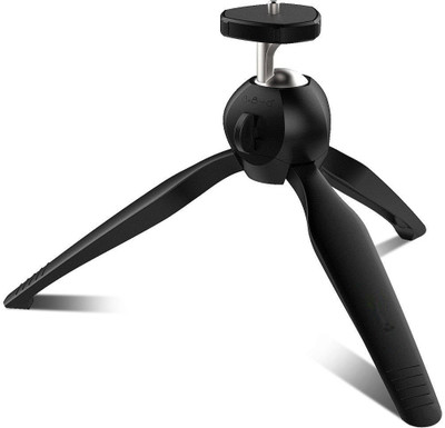 

Jeeya Mini Tripod with phone mount,Table Top stand for Gopro, Smartphones Tripod(Black, Supports Up to 3000 g)