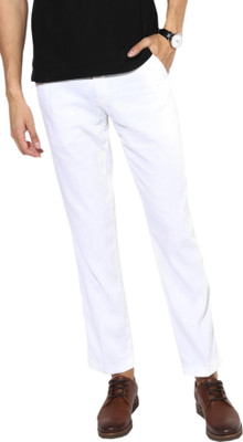 HalogenChinos Skinny Fit Men White Trousers