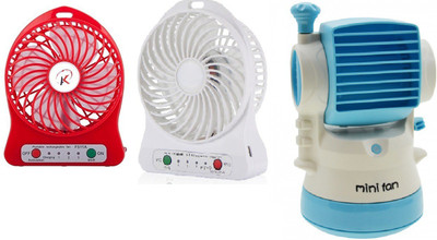 

Elegant Shopping Air Des USB Fan, USB Humidifier(Blue, Red, White)