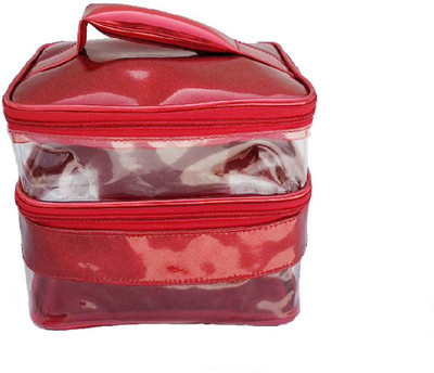 

na purse N A PURSE Make Up Kit, Vanity Kit, Cosmetic Kit 113 2 Vanity Box(Red)