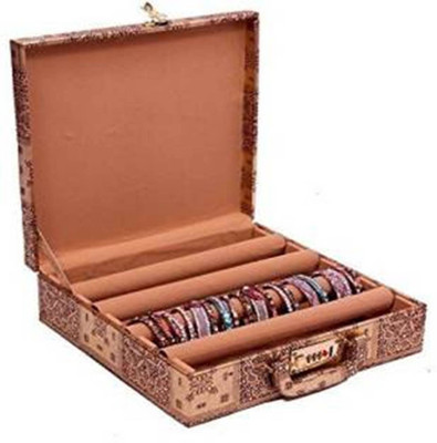 

Leo Enterprises VBB19 Marriage Purpose Vanity Box(Golden)