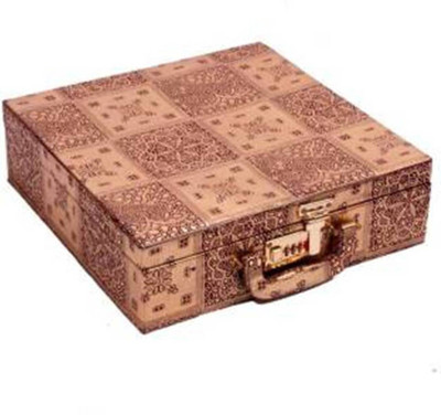 

Leo Enterprises VBB9 Marriage Purpose Vanity Box(Golden)