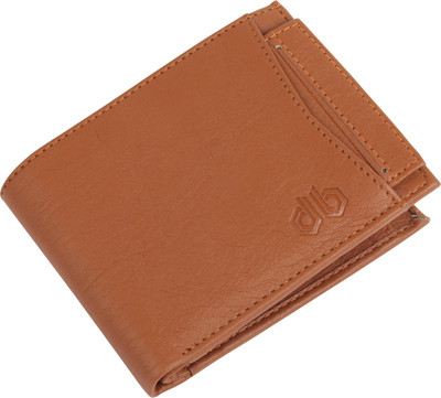 

Designer bugs Men Tan Artificial Leather Wallet(6 Card Slots)