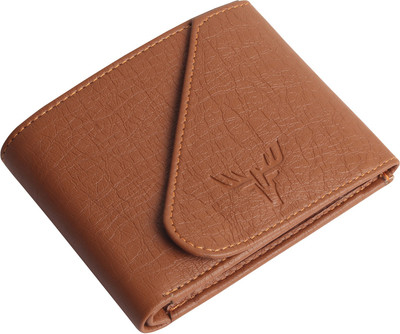 

Accezory Men Tan Artificial Leather Wallet(3 Card Slots)