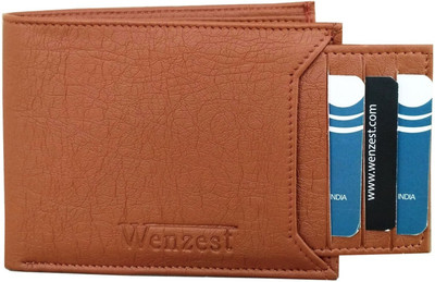 

Wenzest Boys Tan Artificial Leather Wallet(7 Card Slots)