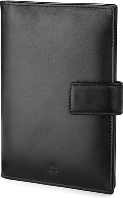 

Pennline Men Black Genuine Leather Wallet(3 Card Slots)