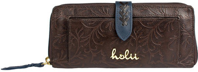 

Holii Women Casual Brown Genuine Leather Wallet(1 Card Slot)
