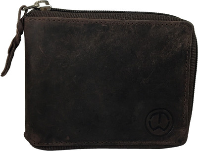 

InW Boys Brown Genuine Leather Wallet(6 Card Slots)