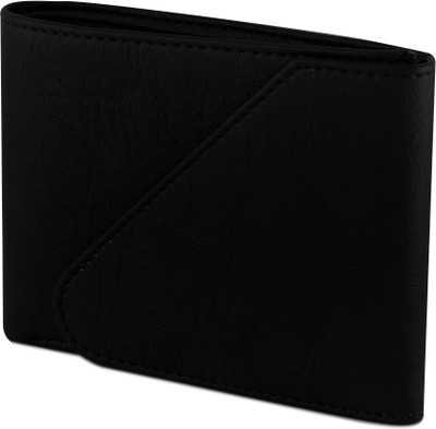 

Avyagra Men Black Artificial Leather Wallet(5 Card Slots)
