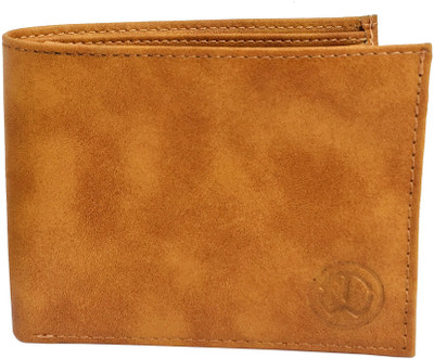 

knW Men Tan Genuine Leather Wallet(3 Card Slots), Light tan