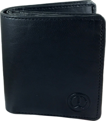 

InW Men Black Genuine Leather Wallet(7 Card Slots)