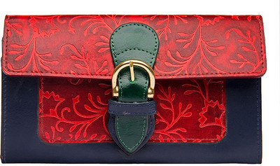 

Holii Women Casual Red Genuine Leather Wallet(1 Card Slot)