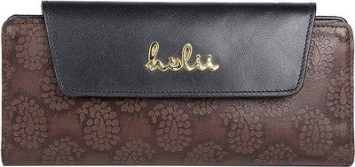 

Holii Women Casual Brown Genuine Leather Wallet(1 Card Slot)