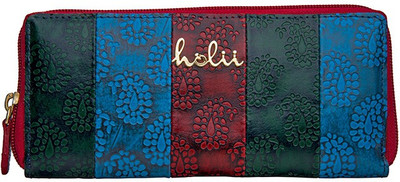 

Holii Women Casual Multicolor Genuine Leather Wallet(1 Card Slot), Red