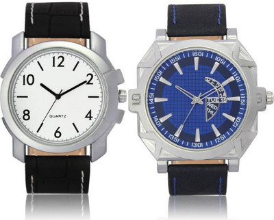 

piu collection VL_12_VL_44 White & Blue Dail Analog Watch Watch - For Men