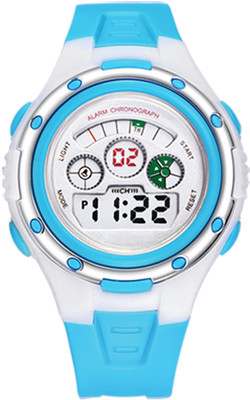 

TIME UP MR85580955-Blue 3-EYE dial Design Alarm Chronograph Watch - For Boys & Girls