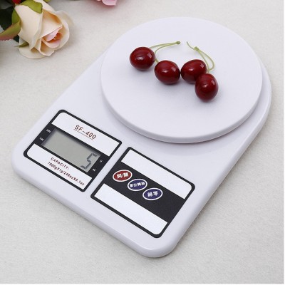 

Manogyam Weighing Machine For Kitchen With LED Light, Digital Electronic Weight Scale 10 Kg SF400 Multipurpose Personal Use Health Home Gym Weighing Scale(White)
