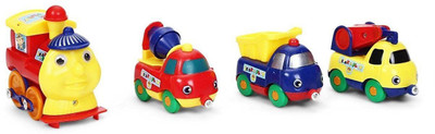 

Must Visit Play Toy 4 Pieces Magnetic Train Set Without Track For Kids / Children(Multicolor)