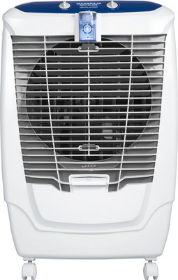 

Maharaja Whiteline Atlanto Protect with Anti Mosquito technology Desert Air Cooler(White and Blue, 50 Litres)